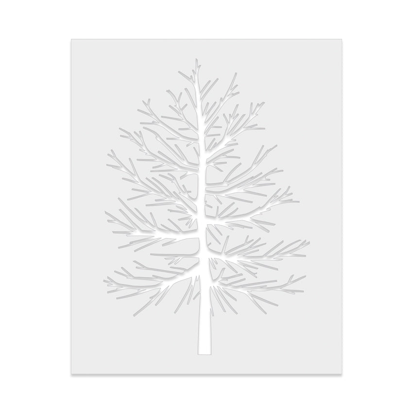 Elegant Pine Stencil