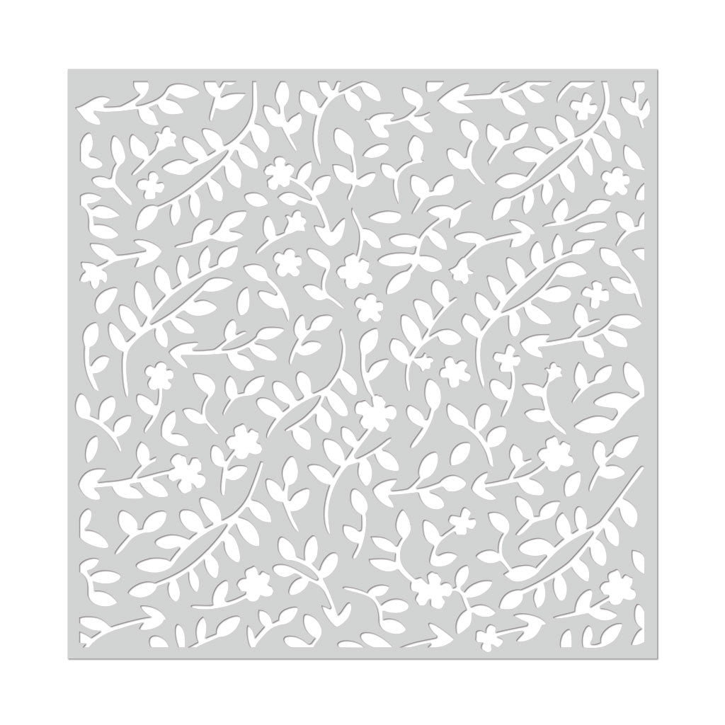 Spring Sprigs Stencil