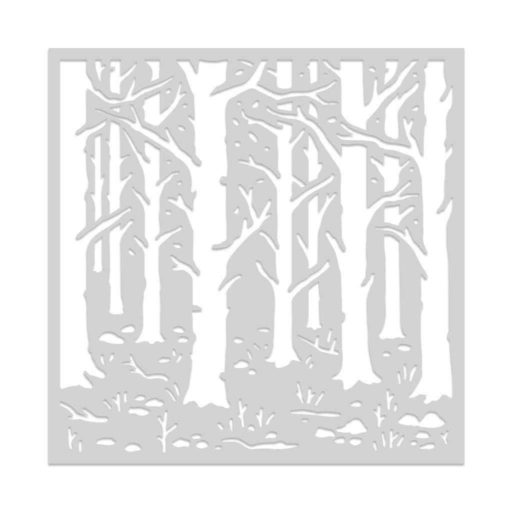 Woodland Forest Stencil