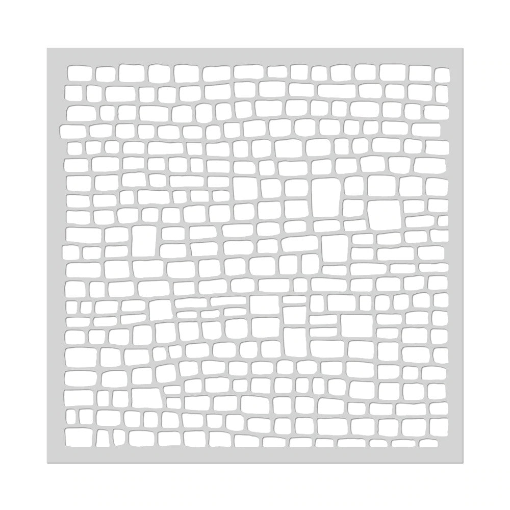 Cobblestone Stencil