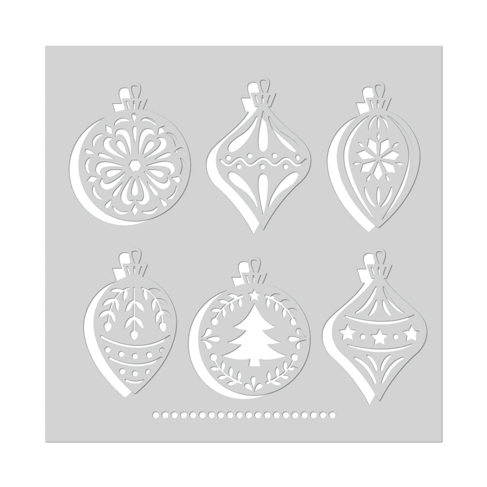 Color Layering Pop-out Ornament Stencil