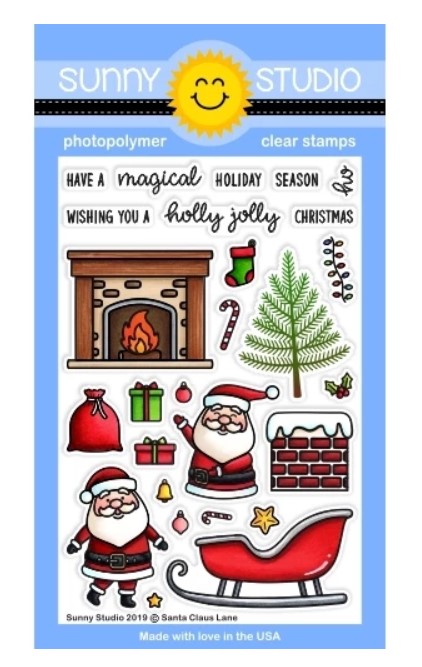 Santa Claus Lane Stamp Set