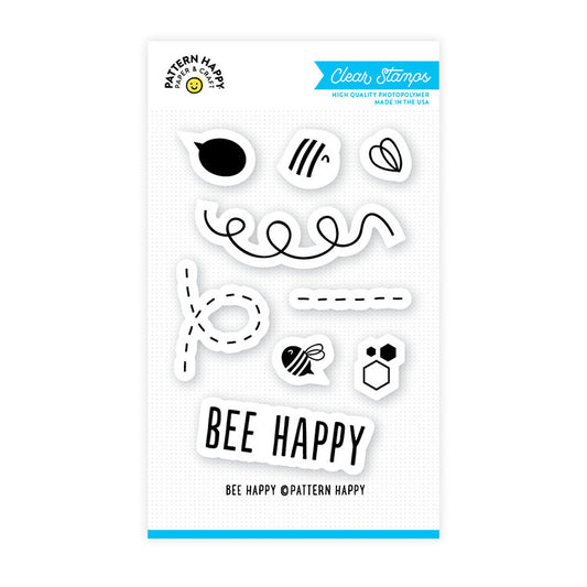 Mini Bee Happy Stamp Set