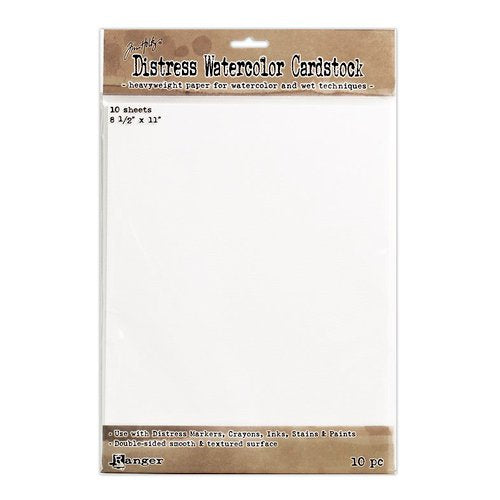 Distress Watercolor Cardstock 8.5x11