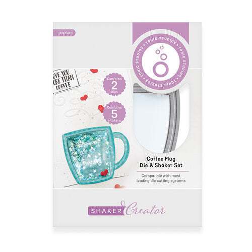 Tea & Coffee Cups Die & Shaker Set Coffee Mug