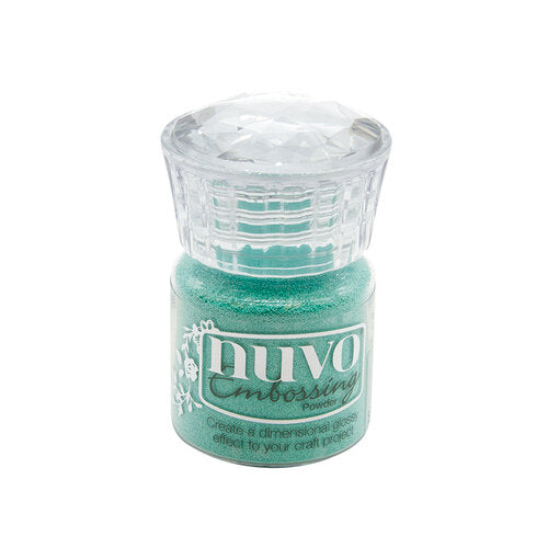 Nuvo Embossing Powder Turquoise Lagoon