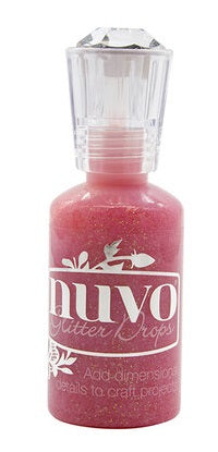 Nuvo Glitter Drops Red Sunstone
