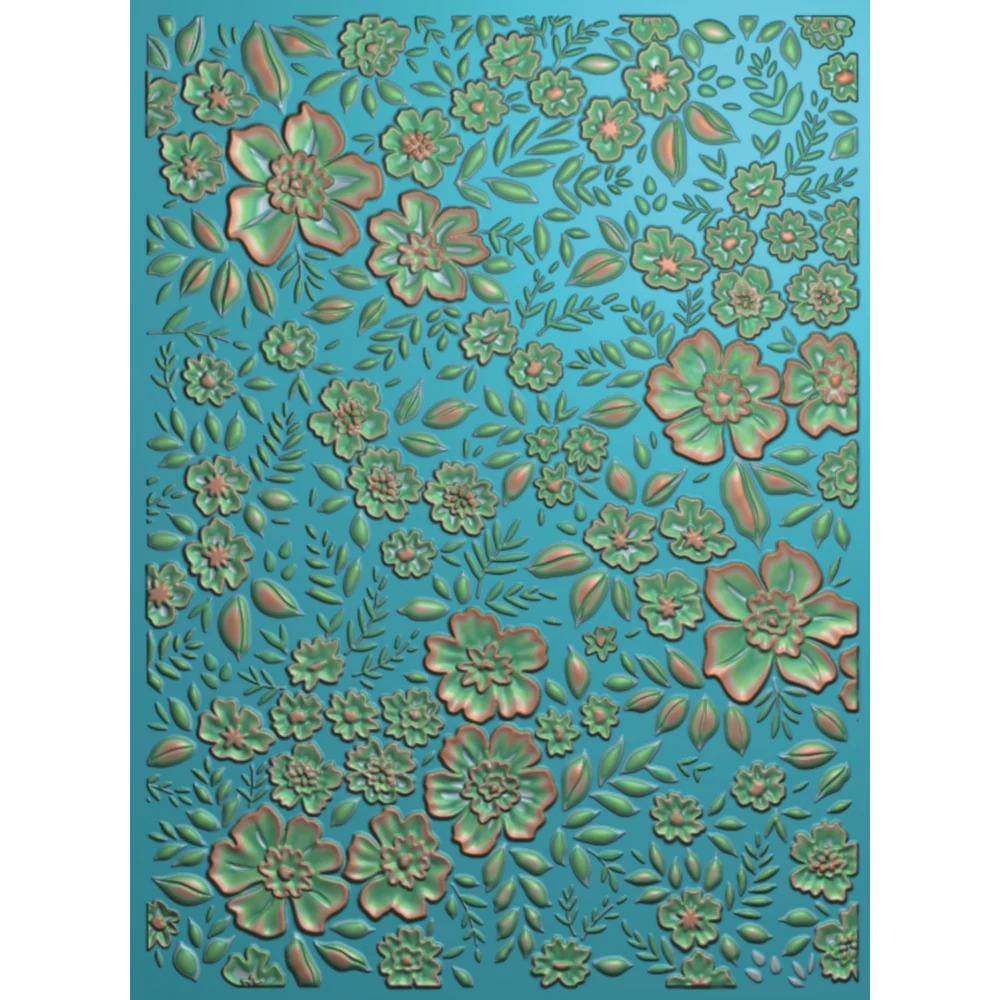 Spring Medley 3D Embossing Folder