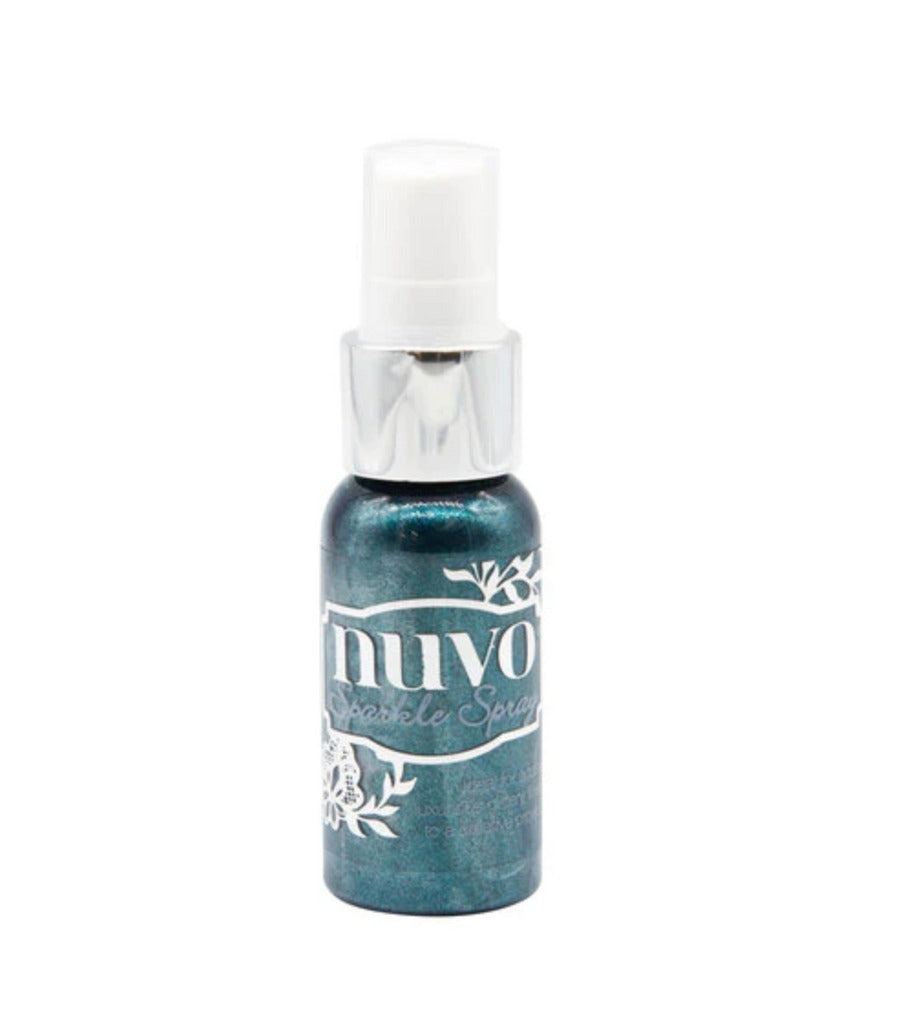 Nuvo Sparkle Spray Peacock Plume