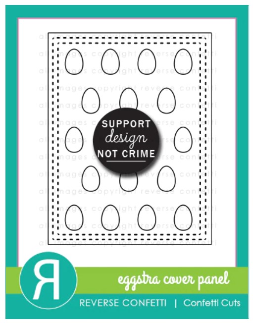 Eggstra Cover Panel Confetti Cuts