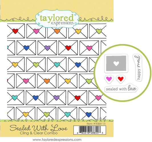 Sealed With Love Cling & Clear Combo