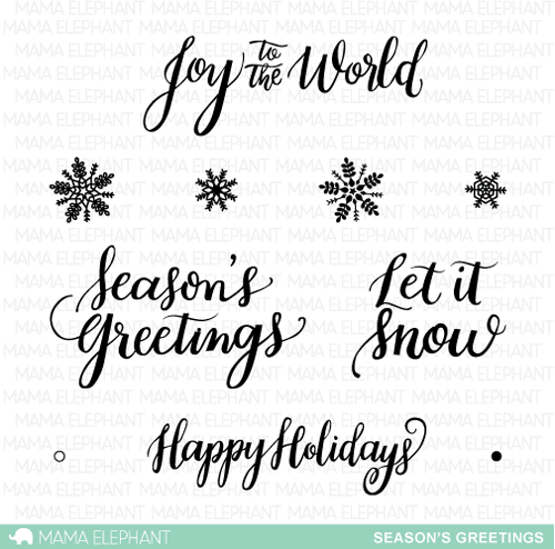 Season's Greetings Stamp Set