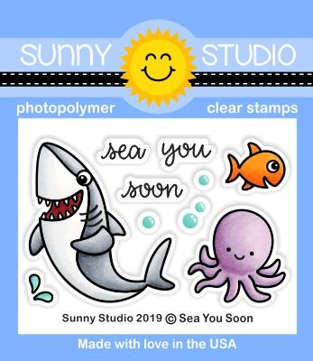 Sea You Soon Stamp Set