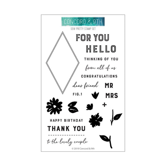 Sew Pretty Stamp Set