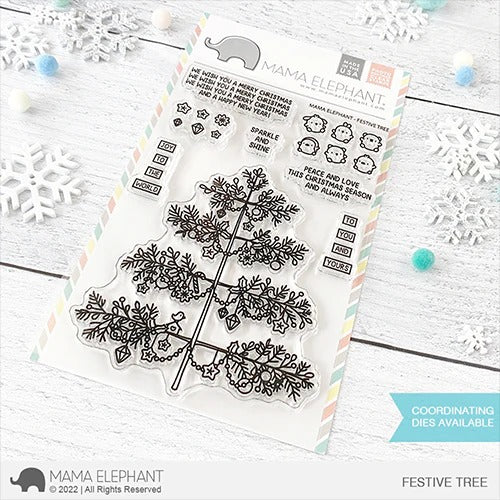 Festive Tree Stamp Set
