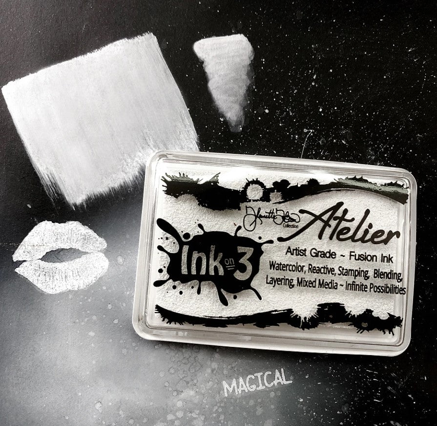 Atelier Shark Tooth White Fusion Ink Pad