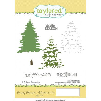 Simply Stamped Christmas Tree Stamp Set