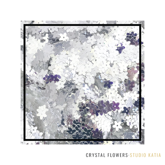 Crystal Flowers Sequins