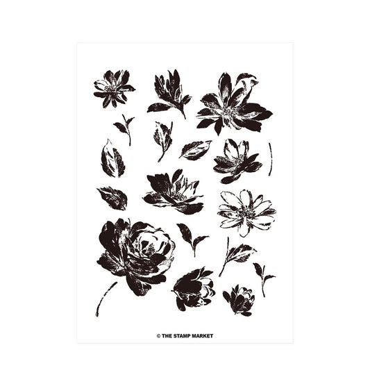 Sketchy Floral Stamp Set