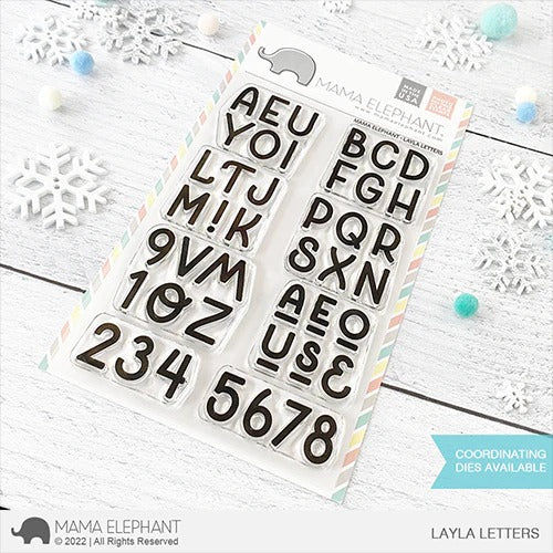 Layla Letters Stamp Set