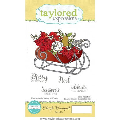 Sleigh Bouquet Stamp Set