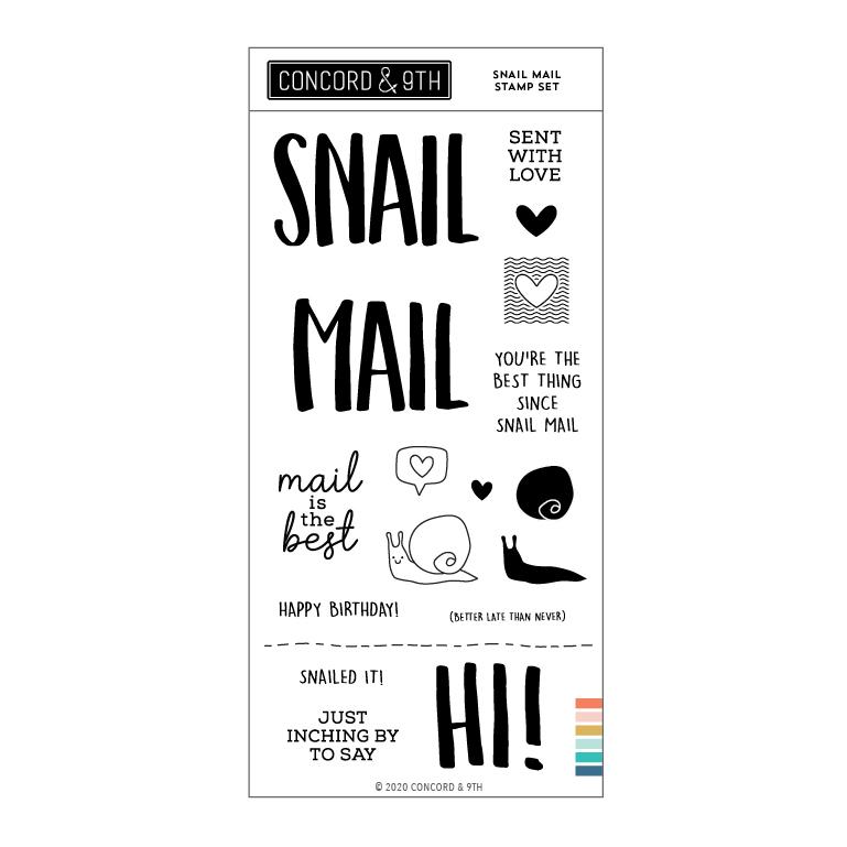 Snail Mail Stamp Set