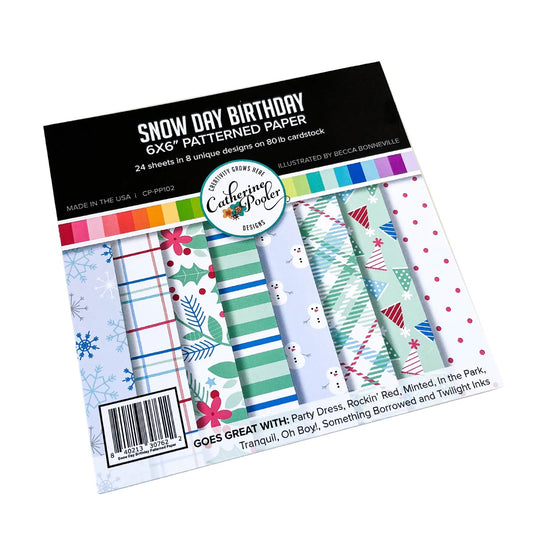 Snow Day Birthday 6x6 Paper Pad