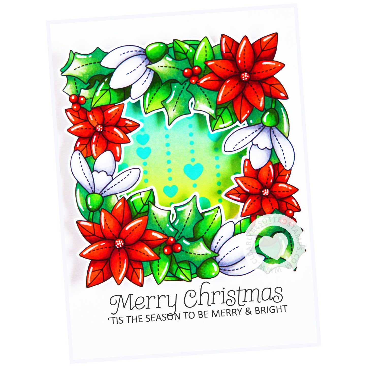 Snowdrop Corners Stamp Set