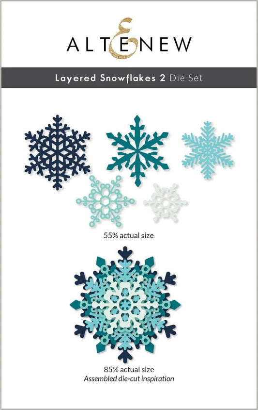 Layered Snowflakes 2 Dies