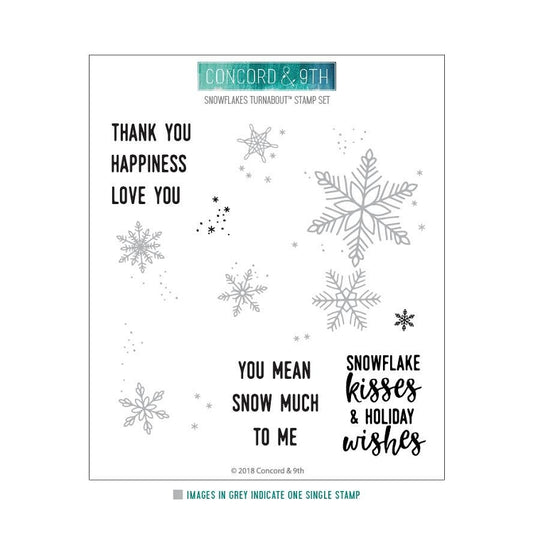 Snowflakes Turnabout™ Stamp Set