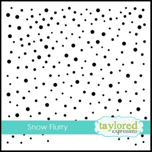 Snow Flurry Stencil