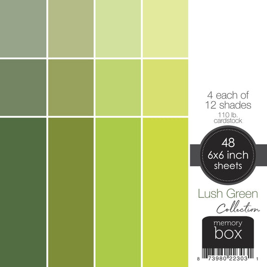 Lush Green 6x6 Paper Pad