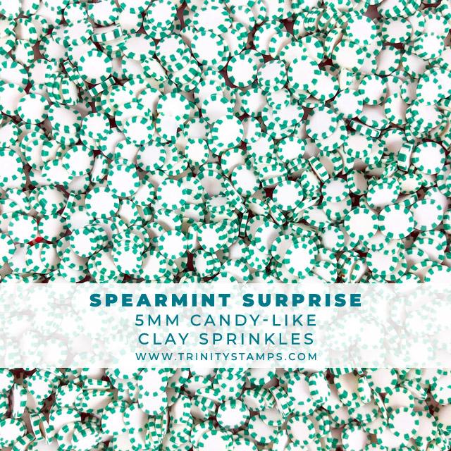 Spearmint Surprise - 5mm Candy-Like Clay Sprinkles Mix