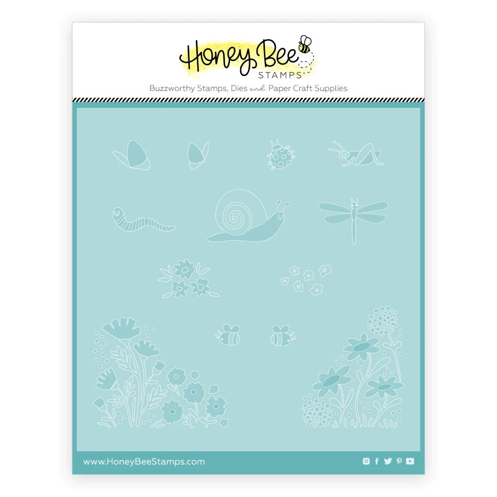 Spring Meadow Stencils