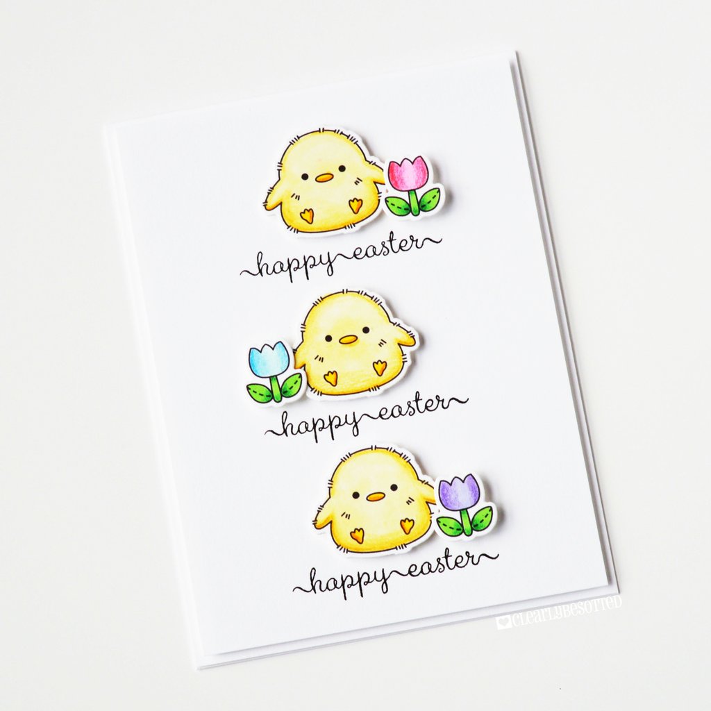 Spring Plushies Stamp Set