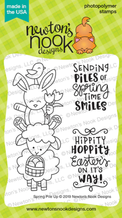 Spring Pile UpStamp Set