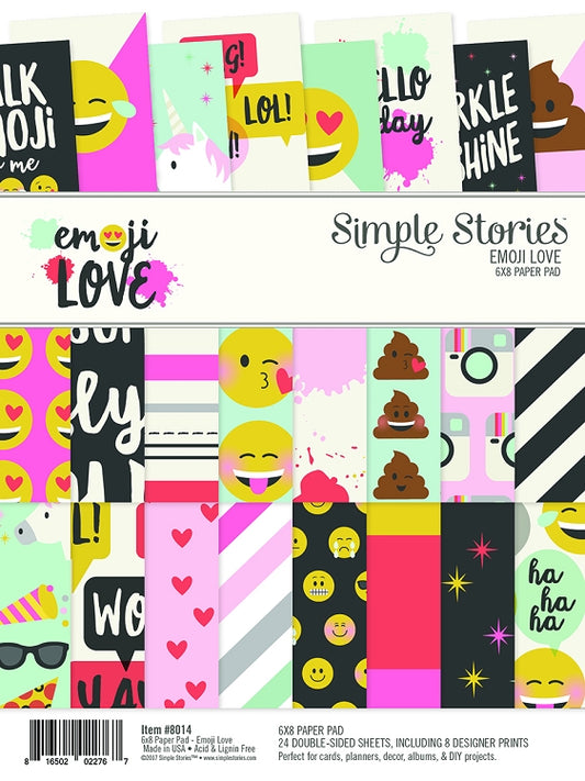 Emoji Love 6x8 Pad