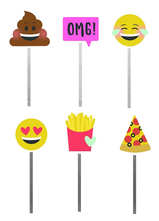 Emoji Love Decorative Clips