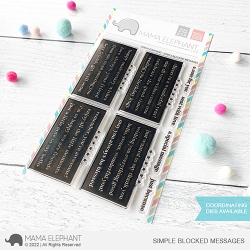 Simple Blocked Messages Stamp Set