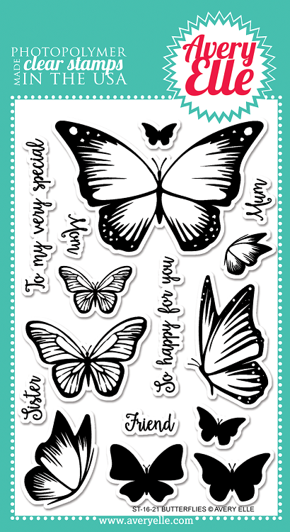 Butterflies Stamp Set