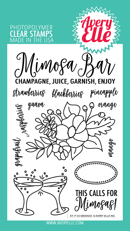 Mimosas Stamp Set