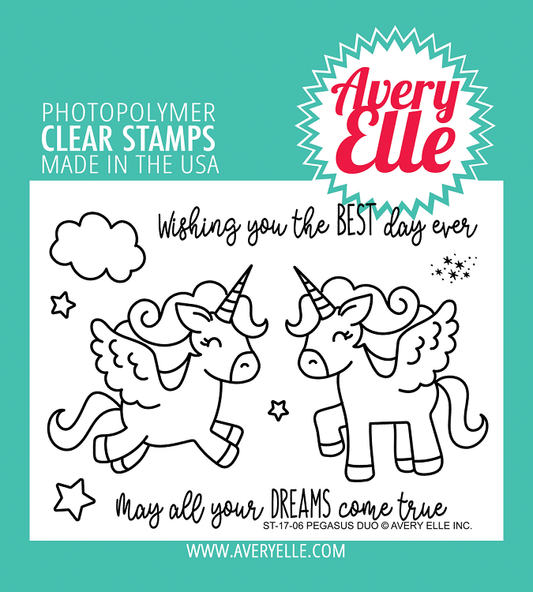 Pegasus Duo Stamp Set