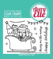 Sledding Critters Stamp Set