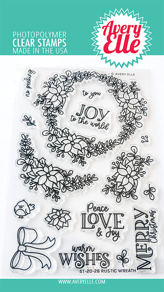 Rustic Wreath Stamp Set