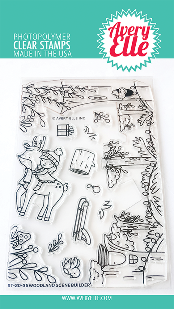 Woodland Scene Builder Stamp Set