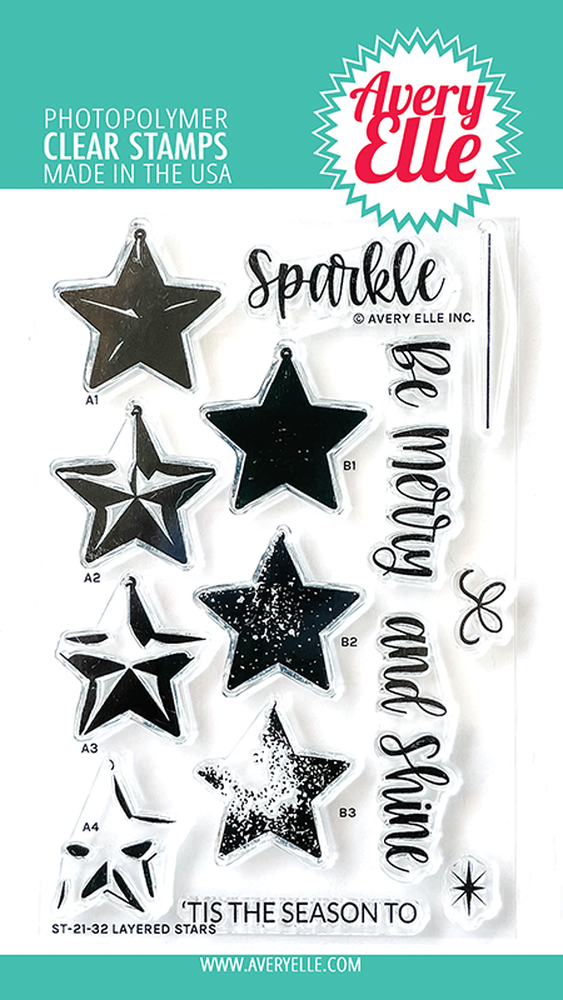 Layered Stars Stamp Set