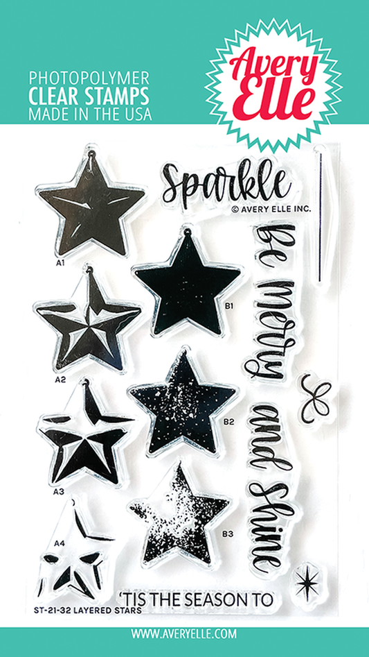 Layered Stars Stamp Set