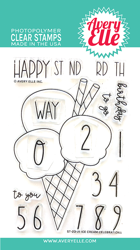 Ice Cream Celebrations Stamp Set