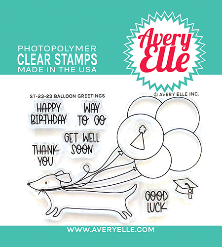 Balloon Greetings Stamp Set