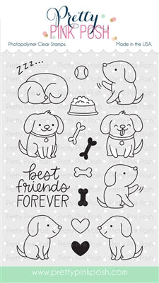 Playful Puppies Stamp Set